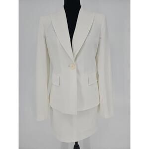 Y2K The Limited Skirt Suit Small White Mini Skirt Office Siren